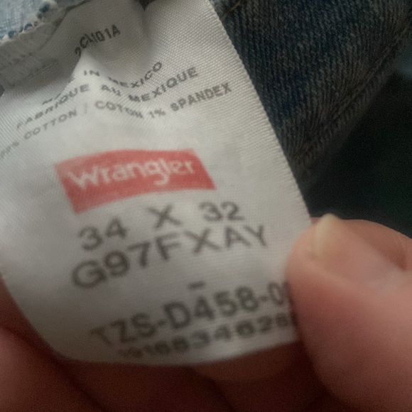 mid-waist wrangler jeans - Picture 3 of 4